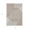 Homeroots 5' X 8' Beige And Ivory Geometric Washable Indoor Outdoor Area Rug 597602 - alternate 9