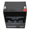 Zoro Select Sealed Lead Acid Battery, 12VDC, 3.90" H D5700 - alternate 6