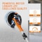 Wrightmaster 6.6 ft. 6.5 Amp 2-in-1 Variable Speed Drywall Sander with 18Pcs Sanding Discs ZR-R7202-F - alternate 7