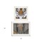 Homeroots Set Of Two Wildlife II 1 White Framed Print Wall Art, 2PK 406043 - alternate 3