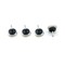 Projex Silver 1-1/16 in. Nail-On Nickel Chair Glide, 4PK P0137 - alternate 2