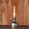 Kings County Tools Oil Lamp 9 in Tall Lantern with Antique-Style Nickel Body & Glass Chimney Decorative Kerosene GW78A05-22 - alternate 5