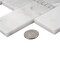 Apollo Tile 12x13 Bianco Carrara, Bardiglio Nuvolato Marble Subway Floor and Wall Tile 5.28 sqft/case, 5PK APLDC88R01A - alternate 12