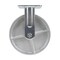 Vestil Cast Iron/Steel Rigid Caster 8 In. Diameter x 2 In. Width 1760 Lb. Capacity Silver CST-VE-8X2CI-R - alternate 3