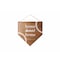 Homeroots Set of Two Brown And White Home Sweet Home Wood Wall Decor, 2PK 636032 - alternate 5