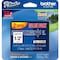 Brother Black On Clr Label Tape, 0.47"X26.2ft, PK2 TZE1312PKG - alternate 1