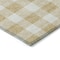 Homeroots 5' X 8' Gold And Beige Plaid Washable Indoor Outdoor Area Rug 595392 - alternate 8