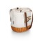 Picnic Time Family Of Brands NCAA Purdue Boilermakers Coronado Canvas and Willow Basket Tote - Picnic Bag 203-00-187-514-0 - alternate 2