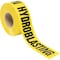Ironwear 3in x 1000' Barricade Tape, Caution Hydroblasting, 2.5 Mil Thick, Yellow 1100-05 - alternate 3