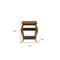 Homeroots 23" Brown Wood Bow Leg End Table With Two Shelves 286311 - alternate 5