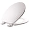 Church Round Closed Front Toilet Seat in White 540EC 000 - alternate 2