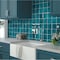 Apollo Tile Silken 3.94 in. x 3.94 in. Glossy Green Ceramic Square Wall Tile 6.46 sq. ft./case, 60PK CRE88GLR44A - alternate 9