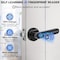 Wrightmaster 5 in 1 Corded Zinc Smart Lock Deadbolt, Keyless Entry Door Lock with Fingerprint Digital, APP Contr ZR-H02CT-BK - alternate 7