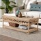 Bali & Pari Oxford Natural Rattan Coffee Table 260-14170-ZORO - alternate 8