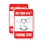 Signmission Not Your Parking Spot with Graphics, 18'' X 24'' 2 Signs, Heavy Gauge Aluminum, 2PK A-1824-2PACK-23538 - alternate 1