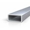 Brunner Aluminum Rectangular Tube 5/8" x 1-1/8" x 1/2" wall 4 Foot Satin Anodized S10182 S4 - alternate 1