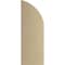 Ekena Millwork Knotty Pine 3 Board Joined Board-n-Batten w/Quarter Round Arch Top Faux Wood Shutters, 16.5"W x 40"H SHUBJQ16X40KPPR - alternate 7