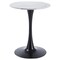 Leisuremod Bristol Round MDF Dining Table - Pedestal Base Kitchen Table, Modern Style BTBL-B24MWT - alternate 8