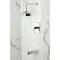 Kingston Brass Single-Handle Pressure Balanced Tub and Shower Faucet, Polished Chrome KB6341NDL - alternate 4