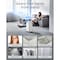 Edendirect 45 pt. 4,500 sq. ft. Dehumidifier for Basement in White, with Drain Hose, Bucket, Cloth Dry ZRPD22SA - alternate 6