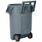 Rubbermaid Commercial Vented Wheeled BRUTE Container, 32 gal, Plastic, Gray 2179403 - alternate 6