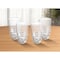 Homeroots Set of Four Clear Swirl Acrylic Highball Glasses 521172 - alternate 7