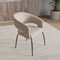 Leisuremod Gavin Series Modern Chair Black Frame in Taupe GDC52TP - alternate 9