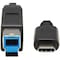 Eaton EATON USB-C To Usb-b Cable M/m, USB 3.2 Gen 2 10 Gbps, Thunderbolt 3 U422-20N-G2 - alternate 3