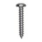 Auveco 8 x 1in Phillips Pan Head Tapping Screw 18-8, 50PK 13271 - alternate 1