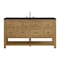 James Martin Vanities Breckenridge 60" Single Vanity, Light Natural Oak, w/ 3 CM Phantome Eclos Top 330-V60S-LNO-3PHT - alternate 1