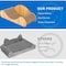Simple Deluxe FluffyDream Cat Scratcher Cardboard, Scratching Pad House Bed Furniture Protector, Infinity Shape,  GLOWPTSCRABONEWOOD01 - alternate 6