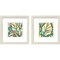 Homeroots Set Of Two Candy Tropicals II Distressed White Framed Wall Art, 2PK 649311 - alternate 3
