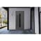 Vdomdoors Front Exterior Prehung Steel Door Ronex0130 Grey Entry Metal Modern Painted W36xH80 Right hand RONEX0130EXD-GRE-W36 x H80-RH-I - alternate 5