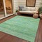 Homeroots 10' X 14' Artichoke Green And Beige Trellis Washable Indoor Outdoor Area Rug 616483 - alternate 8