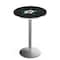 Holland Bar Stool Co 42" Stainless Steel Dallas Stars Pub Table, 36" dia. Top L214S4236DalSta - alternate 1