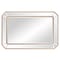 Homeroots Recatngle Gold Leaf Mirror With Angled Corners Frame 383725 - alternate 3