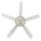 Jonathan Y Max 52" 3-Light Farmhouse Industrial Iron/Wood Mobile-App/Remote-Controlled LED Ceiling Fan, Nickel/W JYL9721C - alternate 14