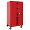 Sandusky Lee Shelf Cabinet, 72 in H, 36 in W, 24 in D, Keyed, 3 Shelves TA3R362466-01 - alternate 4