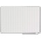 Mastervision Grid Board, Steel, 36 in, 48 in, Aluminum Frame, White, Gloss MA0592830 - alternate 1