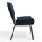 Flash Furniture 21"W Navy Blue Dot Fabric Church Chair w/Book Rack, 4PK 4-FD-CH0221-4-GV-S0810-BAS-GG - alternate 9