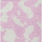 Homeroots 5' X 8' Pink And Ivory Abstract Washable Indoor Outdoor Area Rug 614558 - alternate 8