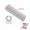 X1 Tools 10 mm. Wide x 20 mm. Long Roll Pin / Spring Pin / Tension Pin, 10 Pins, 10PK X1E-CON-PIN-ROL-6410x10 - alternate 3