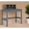 Homeroots 35" Gray Writing Desk 491466 - alternate 4