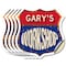 Signmission Gary's Workshop, 4 inch X 4 inch, Vinyl Decal, 5PK SHI-D-5PACK-4-489-GARY - alternate 1