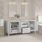 James Martin Vanities Myrrin 72" Vanity, Bright White, w/ 3 CM Tajnar Eclos Top 485-V72-BW-3TJR - alternate 7