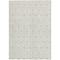 Homeroots 8' X 10' Ivory And Beige Geometric Washable Indoor Outdoor Area Rug 595748 - alternate 5