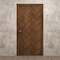 Sartodoors Sliding Closet Bi-fold Doors 36 x 80 inches, Ego 5005 Cognac Oak Veneer, Sturdy Tracks Moldings Tr EGO5005BF-DKO-36x80 (2* 18x80) - alternate 3