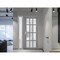 Vdomdoors Front Exterior Prehung FiberGlass Door Frosted Glass / Manux 8312 Grey Ash / Sidelight Exterior Win MANUX8312EXD-SS-W36+16 x H80-LH - alternate 5