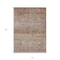 Homeroots 10' X 14' Copper Tan And Beige Floral Washable Indoor Outdoor Area Rug 606193 - alternate 8