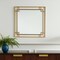 Homeroots 22" Gold Metal Square Accent Mirror 574049 - alternate 1
